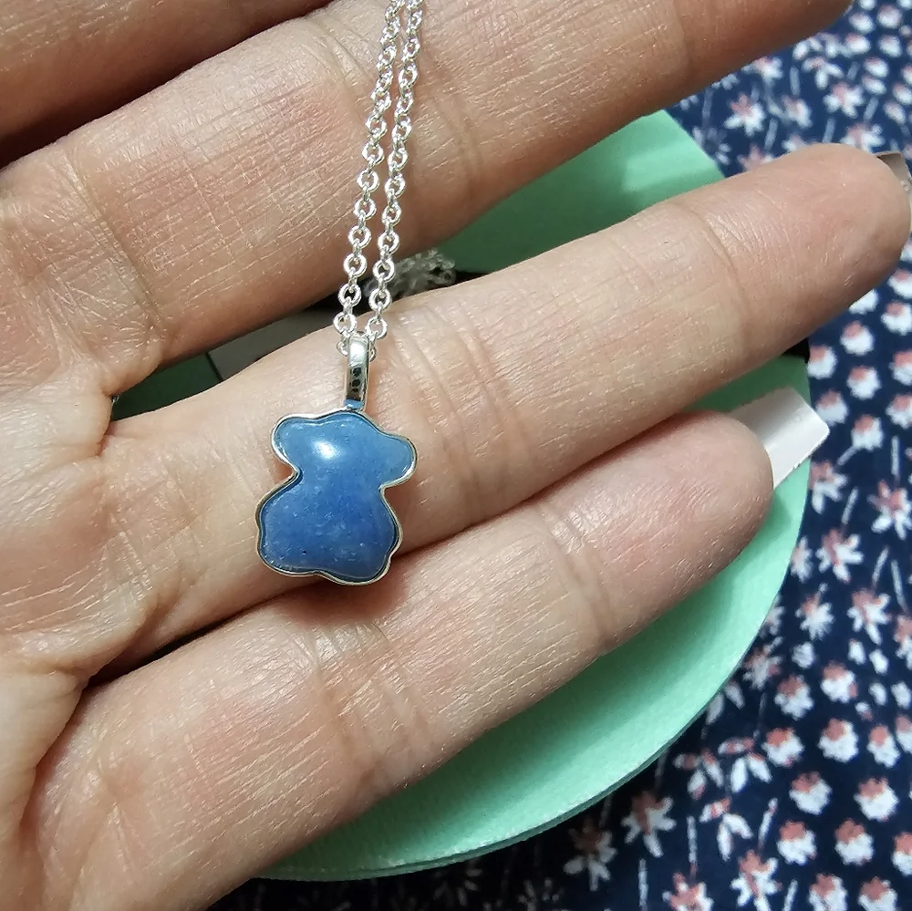 Tous New! Colors Neckace & Quartz Bear Pendant - Picture 5 of 7